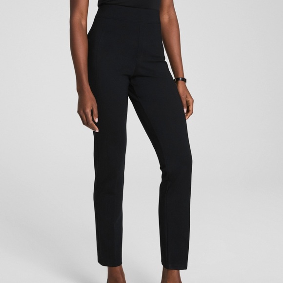 SPANX Pants - Spanx Women’s Slim Tapered Ponte Pant in Black size Large